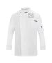 Custom Long Sleeve Chef Uniform Stand-up Collar Single-breasted Kitchen Coat