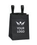 Custom Non-woven Bicycle 8W x 10H Storage Bag Removable Bar Tote Side Walker Bags 