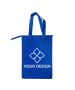 Custom Non-woven Functional Zipper Insulated Lunch Tote Bag 13" H x 9" W