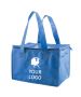 Custom Non-Woven Insulated Grocery Bags 12W x 8H Reusable Shopping Tote Warmer and Cooler Bags