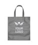 Custom Non-woven 12.5W x 13.5H Shopping Bag Retail Merchandise Tote Grocery Gift Bags 