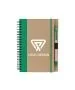 Custom Notebook and Pen Set with Accent Stripe