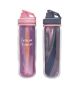 Custom Outdoor Travel Water Bottle Reusable Drinkware Portable Double Wall Plastic Bottle with Handle