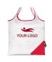 Custom Polyester 15W x 16H Shopping Totes Reusable Merchandise Bag Grocery Bags