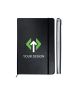 Custom Premium Engraved Notebook: Durable Hardcover Journal with Gilded Edges