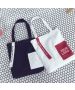Custom Recycled Cotton 11.81"W x 13.78"H Promotional Bag Grocery Totes for Office School Travel