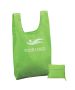 Custom Reusable Polyester 12W x 23H Grocery Totes T-shirt Vest Shape Shopping Bag Foldable Merchandise Bags
