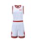 Custom Sleeveless Bulls Basketball Jersey Round Neck Uniform Sport Clothes Vest Pants Suit