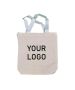 Custom Small Reusable 8.25"W x 8.75"H Bags Canvas Shopping Grocery Tote Merchandise Bag for Gift Candy Toy