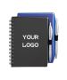 Custom Spiral Notebooks Waterproof Journal Book with Elastic Pen Loop