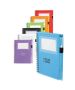 Custom Spiral Notebooks with A Matching Color Pen Clear Window