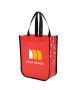 Custom Star Struck Laminated Non-Woven Tote Bag 11.75"H x 9.25" W