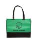 Custom Stylish Durable Non-Woven Tote Bag 11.5"H x 15" W
