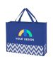Custom Stylish Pattern Non-Woven Tote Bag 11.88"H x 15" W