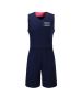 Custom V-Neck Basketball Jerseys Athletic Vest Pants Suit Sleeveless Team Uniforms
