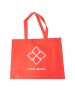 Custom Versatile Non-Woven Shopper Tote with Velcro Closure 15.68"H x 20.5" W