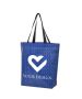 Custom Water Resistant Laminated Non-Woven Tote Bag 15.25" H x 16.63" W