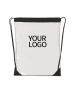 Custom Waterproof PVC 13"W x 16"H Drawstring Bag Transparent Storage Pouch For Gift Shopping Travel