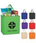 Customizable Durable Non-Woven Water-Resistant Shopping Tote Bag 10.5"W x 11.75"H