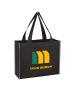Customizable High-Visibility Laminated Reflective Non-Woven Shopper Bag 13" H x 16.25" W x 6" D