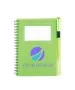 Customizable Spiral Notebook with ID Slot and Pen 7" x 5.38"