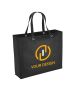 Customizable Sturdy Non-Woven Shopper Tote Bag 15.5" H x 19" W 