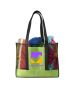 Customizable Two-Tone Non-Woven Beach Tote - Spacious & Durable with Unique Pockets