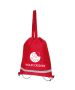 Customizable Versatile Non-Woven Water-Resistant Drawstring Tote Bag 17.5" H x 13.5" W
