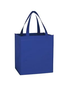 Customizable Durable Non-Woven Water-Resistant Shopping Tote Bag 10.5"W x 11.75"H