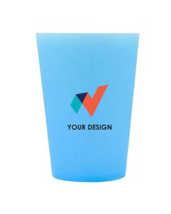Custom 12.5 Oz. Unbreakable Silicone Stadium Cup for Eco-Friendly Use