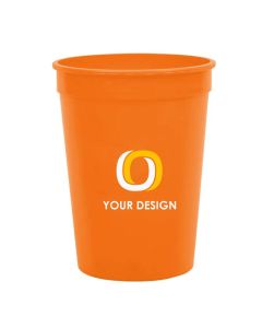 Custom 12 Oz. Full-Color Digital Print Reusable Stadium Cups 