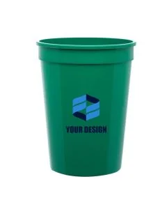 Custom 12 Oz BPA-Free Promo Plastic Stadium Cup 