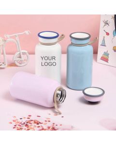 Custom 15oz Milk Bottle Insulated Stainless Steel Water Bottles Keep Cold Hot Auto Cup