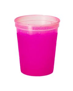 Custom 16 Oz  Color Changing Smooth Plastic Stadium Cup for Events & Home Use