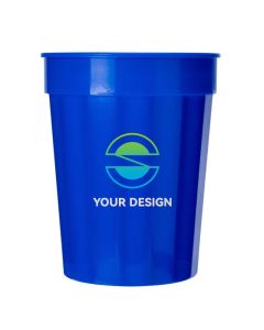 Custom 16 Oz Fluted Stadium Cups Perfect for Events & Branding