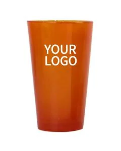 Custom 16oz Water Glass Vintage Drinking Glasses Reusable Tumbler Coffee Cup Glass