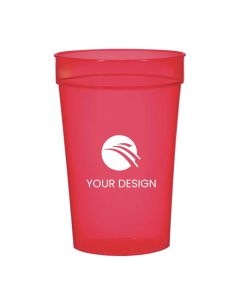 Custom 17 Oz Durable Translucent Stadium Cup 