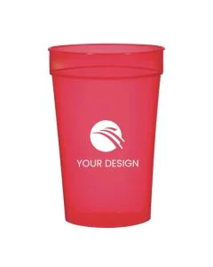 Custom 17 Oz Durable Translucent Stadium Cup 