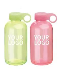 Custom 20oz Reusable Travel Tritan Bottle Transparent Sports Bottle Portable with Handle