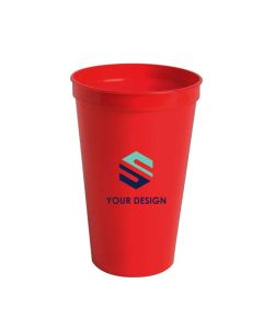 Custom 22 Oz. Eco-Friendly BPA-Free Stadium Cup Perfect for Marathons, Sporting Events, and Promotions
