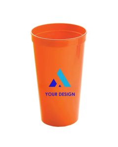 Custom 24Oz Promo BPA-Free Cups Reusable Stadium Cups