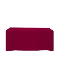 Custom 3-Sided 8 Foot Fitted Table Cover - Full Color Logo Print