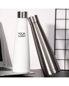 Custom 304 Stainless Steel Vacuum Insulated Water Bottle 450ml 15oz Flask for Hot or Cold Drinks