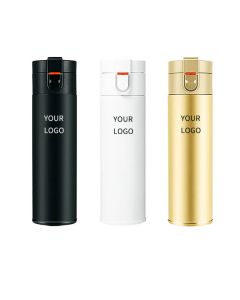 Custom 18/8 304 Stainless Steel Water Bottle 16oz Thermal Drink Bottle Vacuum Insulated Thermos Flask