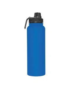 Custom 32 oz Vacuum Insulated Double Wall Stainless Steel Bottle with Screw-On Lid
