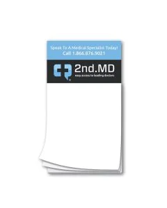 Custom 50 Sheets Magnetic Notepad for Promotional Use 