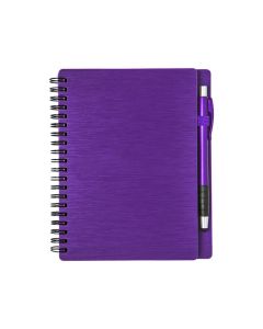 Custom 70-page Spiral Journal with Capacitive Touch Pen - Ideal for Professionals & Students