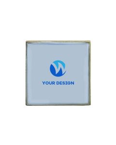 Custom Aluminum Square Lapel Pins Perfect for Events and Branding