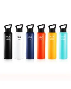 Custom BPA-free Double Wall Stainless Steel Thermos Customized Drinking Bottles Flask
