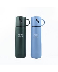 Custom BPA free 470ml Thermos 304 Stainless Steel Vacuum Insulated Flask Double Wall Thermal Cup Sports Bottle